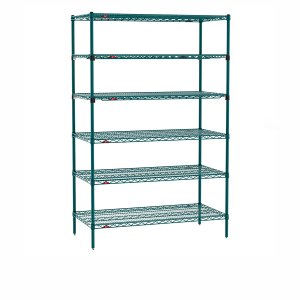 Super Erecta de Metro sur roulettes, chariot à cinq tablettes