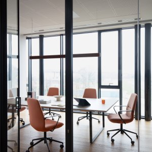 Roulettes maxi autofreinées caoutchoutées du fauteuil Milani Synua