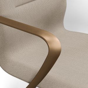 Tissu du catalogue Milani sur l'assise de Synua
