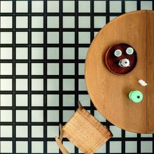 Intérieur avec Mattonelle Margherita de Mutina et motifs composés librement