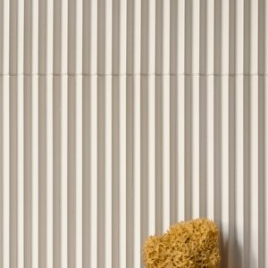 Rythme vertical des lattes Rombini en Blue mat