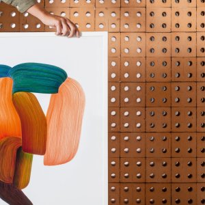 Composition de blocs Bloc dans les cinq couleurs