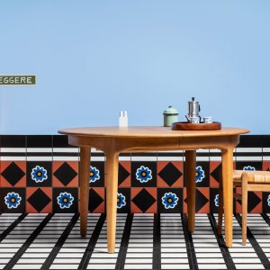 Demi-format Parallel Black, Mattonelle Margherita de Mutina, 20,5 x 10,1 cm