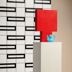 Motif Rhombus Black de la collection Mattonelle Margherita de Mutina