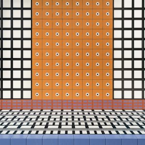 Motif Spring Pink de la collection Mattonelle Margherita de Mutina