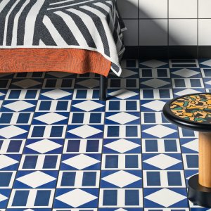 Carreau au motif Black Terracotta, Mattonelle Margherita de Mutina, 20,5 x 20,5 cm