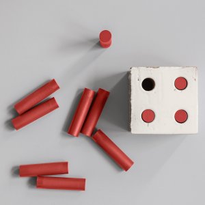 Paroi Bloc de Mutina en terre cuite à quatre perforations