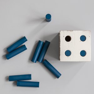 Bloc Pearl mat à quatre perforations