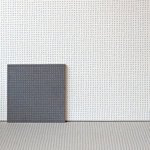 Pico de Mutina, texture Down Natural coloris Blanc aux points en creux