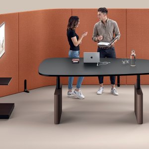 Bench Otto de Martex à quatre postes vu en plan