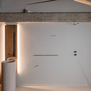 La collection Opus installée au showroom CEA de Gand