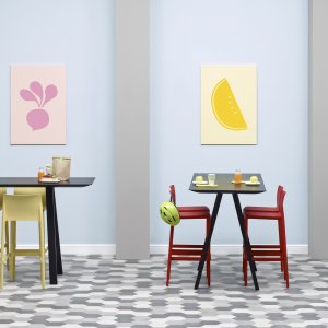 Version extérieur de l'Arki-Table avec époxy à poudre pour l'extérieur