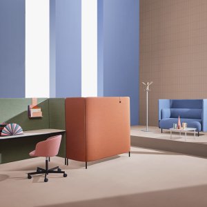 Pouf Buddy 212 de Pedrali, 90×90 cm
