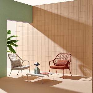 Canapé Buddy Sofa 218 de Pedrali avec accoudoirs