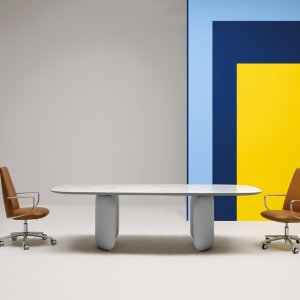 Fauteuil de direction Elinor 3755 de Pedrali à dossier haut