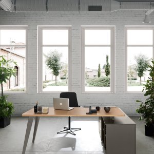 Postes de travail Pigreco dans un plateau ouvert