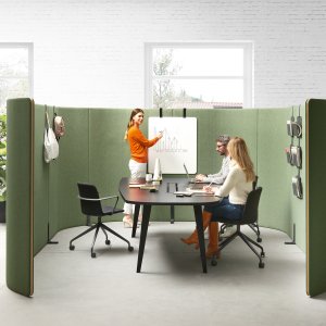 Écran tissu Nucleo sur un bench Pigreco