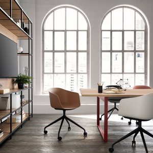 Casiers Galaxy dans un open space Pigreco