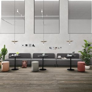 Personal Storage à roulettes sous un bureau Pigreco
