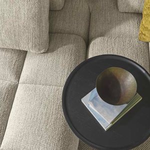 Chaise longue Qubik avec accoudoir à droite