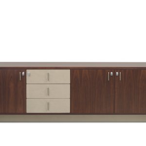 Bureau de direction Royal avec rangements assortis