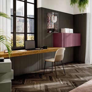 Plateau en XGlass du bureau Air de LAGO
