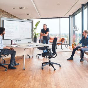 Vue de dessus du se:air avec assise et dossier tricotés