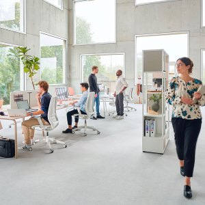 Assise en résille tricotée du se:air avec bord avant arrondi