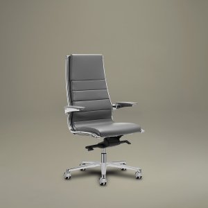 Fauteuil de direction Sit it de Sitland en cuir
