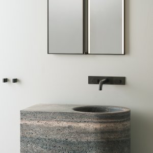Robinet Sixty en finition satinée, design Glenn Sestig