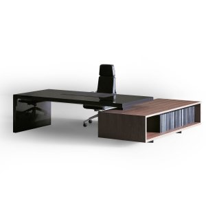 Asymmetrical de Tecno, design Piero Lissoni, dans un bureau de direction