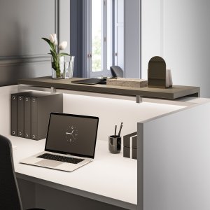 Plan de travail mélaminé lavable de la banque Z2 Quadrifoglio