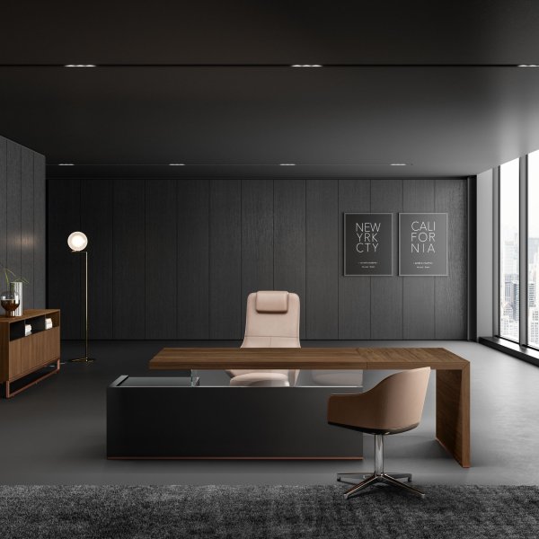 Espace de bureau About Office au design contemporain cohérent
