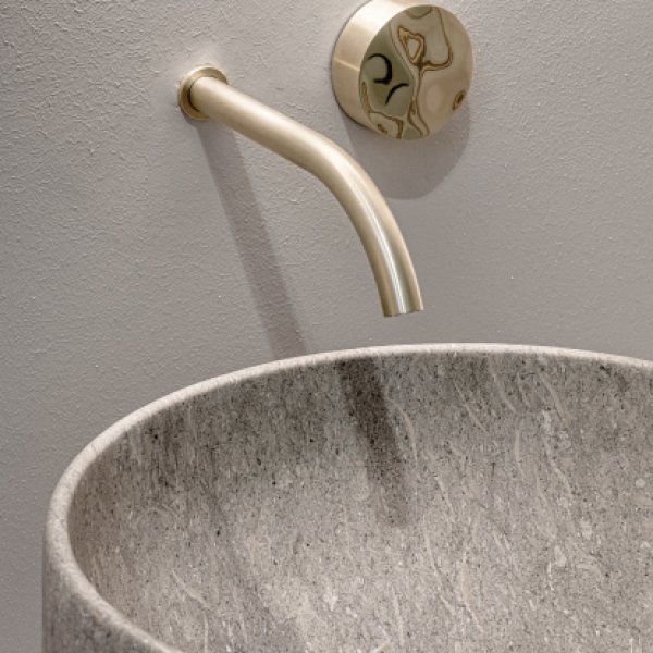Mitigeur CEA collection Lutezia en inox brossé