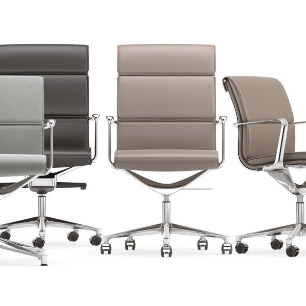 Bureau avec fauteuils de direction et sièges de réunion design ICF Office