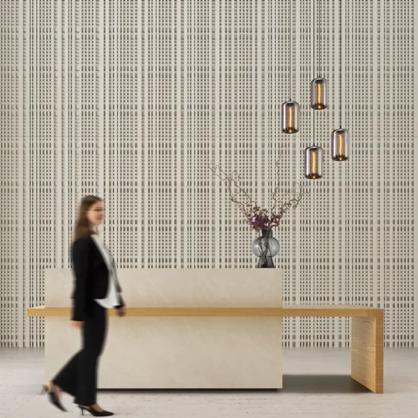 Espace tertiaire avec postes Martex, design biophilic