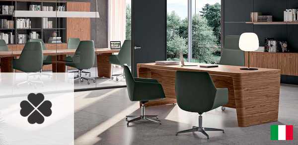 Meubles de bureau italiens Quadrifoglio