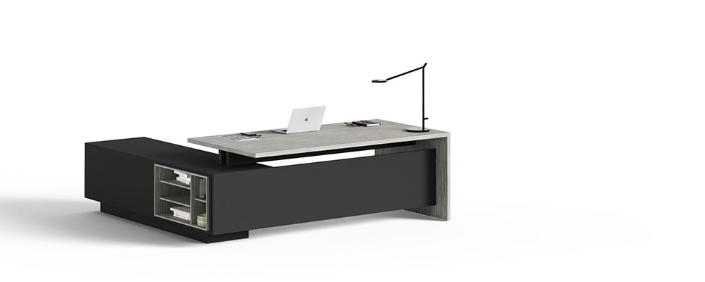 Bureau avec caisson