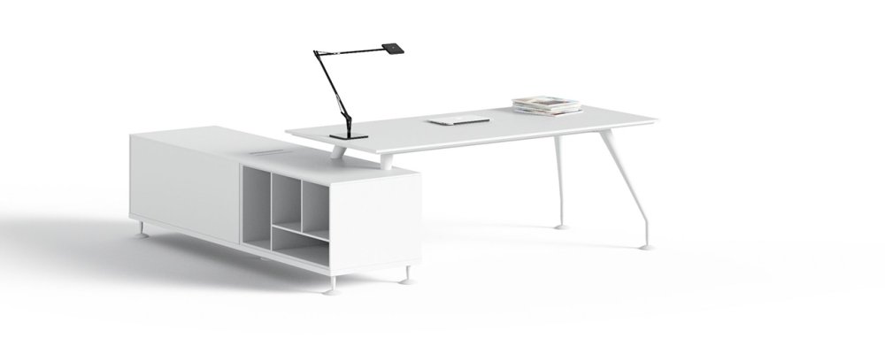 Bureau avec caisson