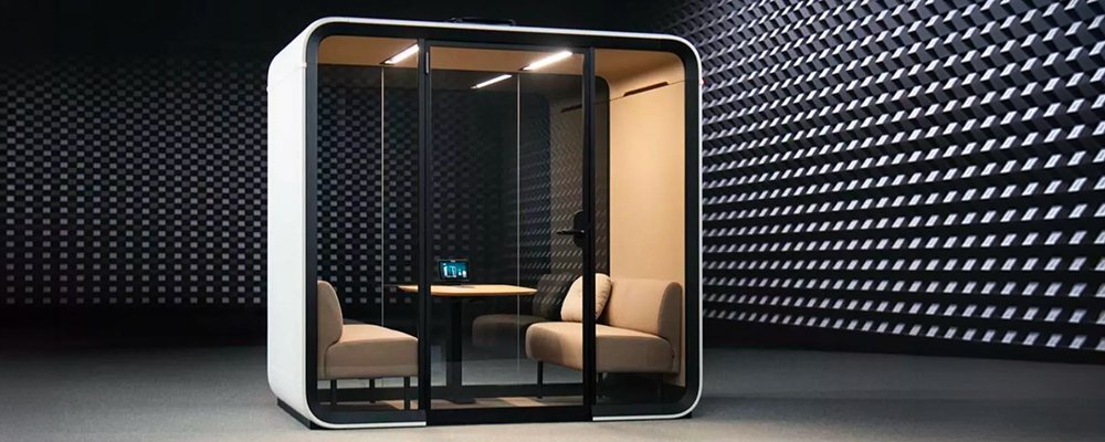 Cabine acoustique complète