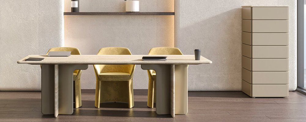 Table de réunion seule