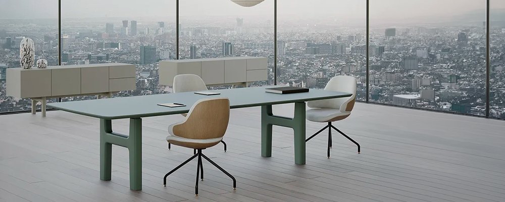 Table de réunion seule