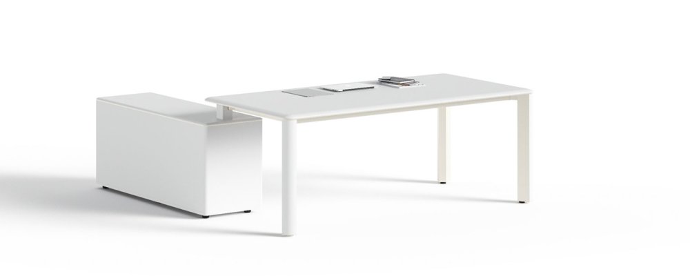 Bureau avec caisson