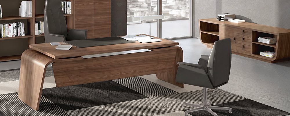 Bureau avec caisson